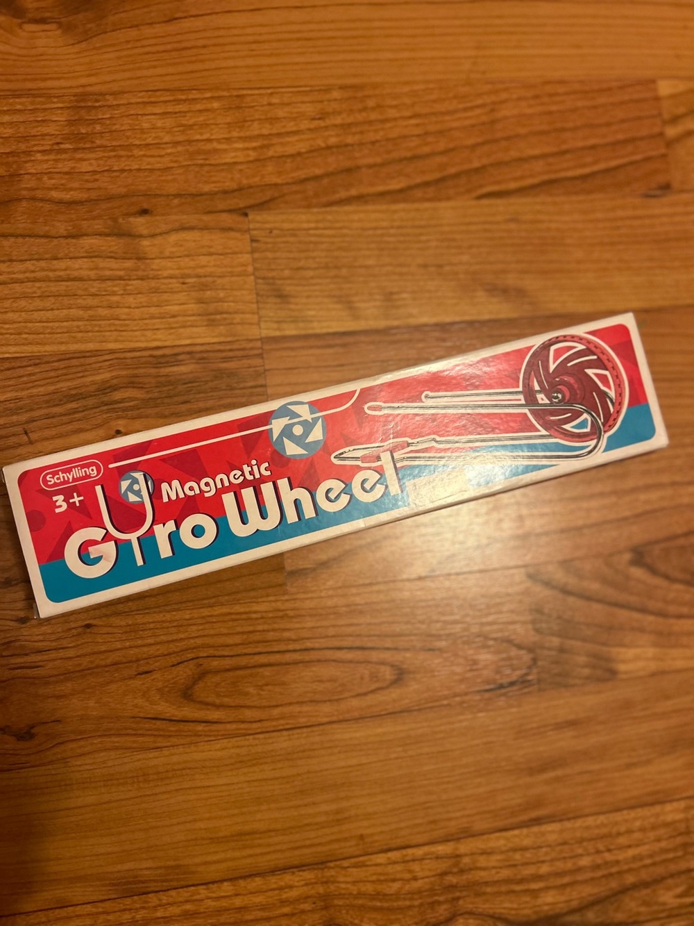Schylling Magnetic Gyro Wheel Toy - Red